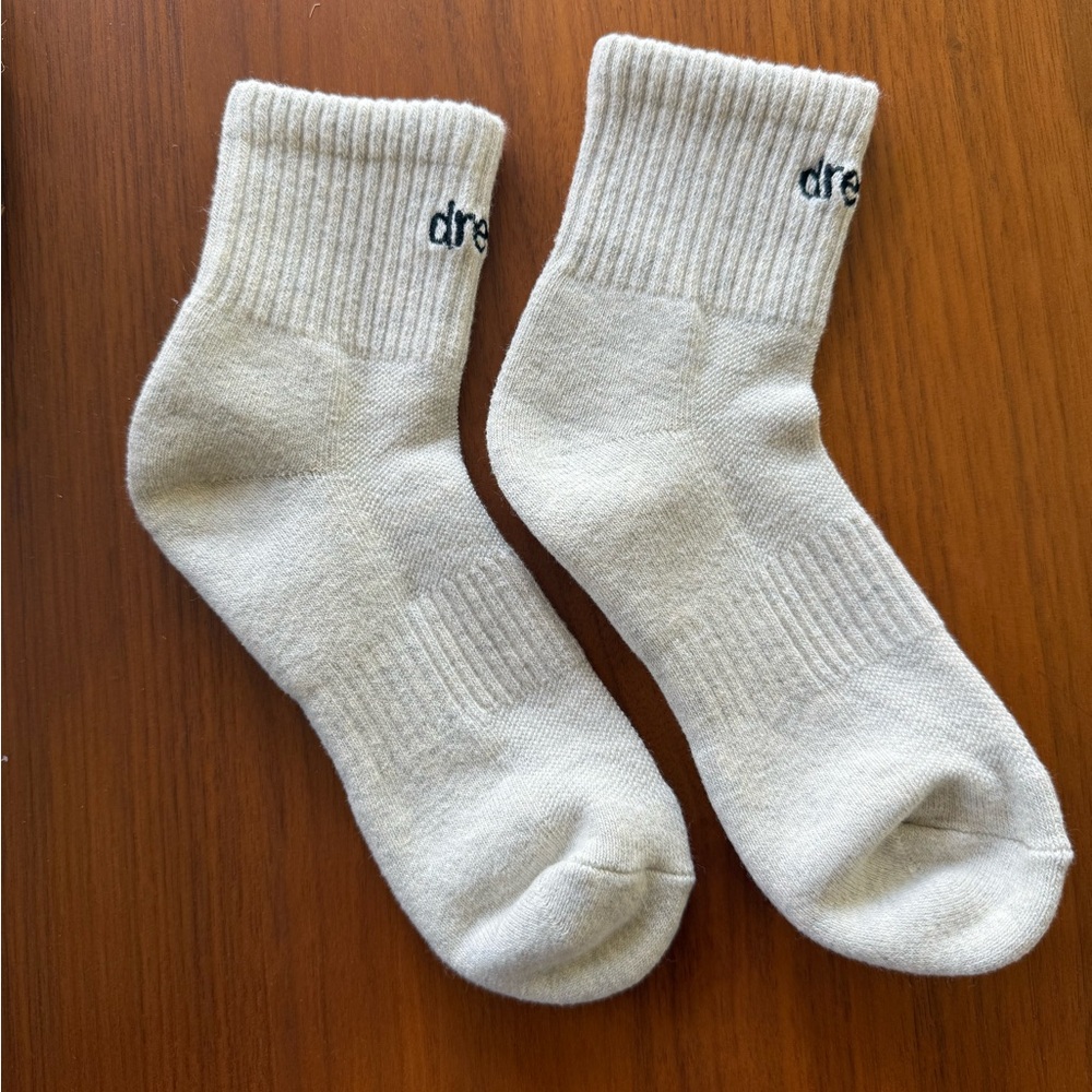 New! Drew Oatmeal Crew Socks